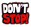 logo dontstop